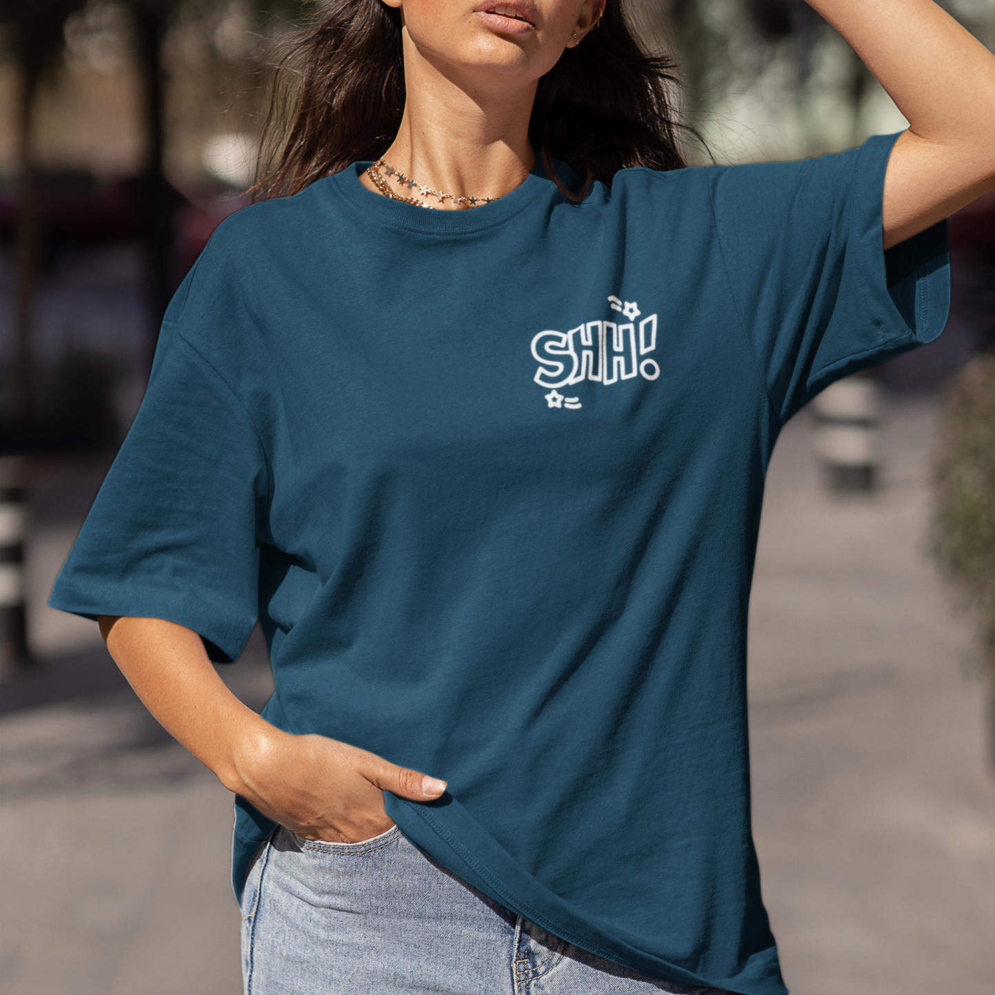 Why Should Women Remain Silent Back Printed Tee