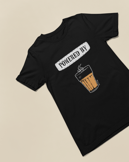 Powered By Chai Oversized T-shirt