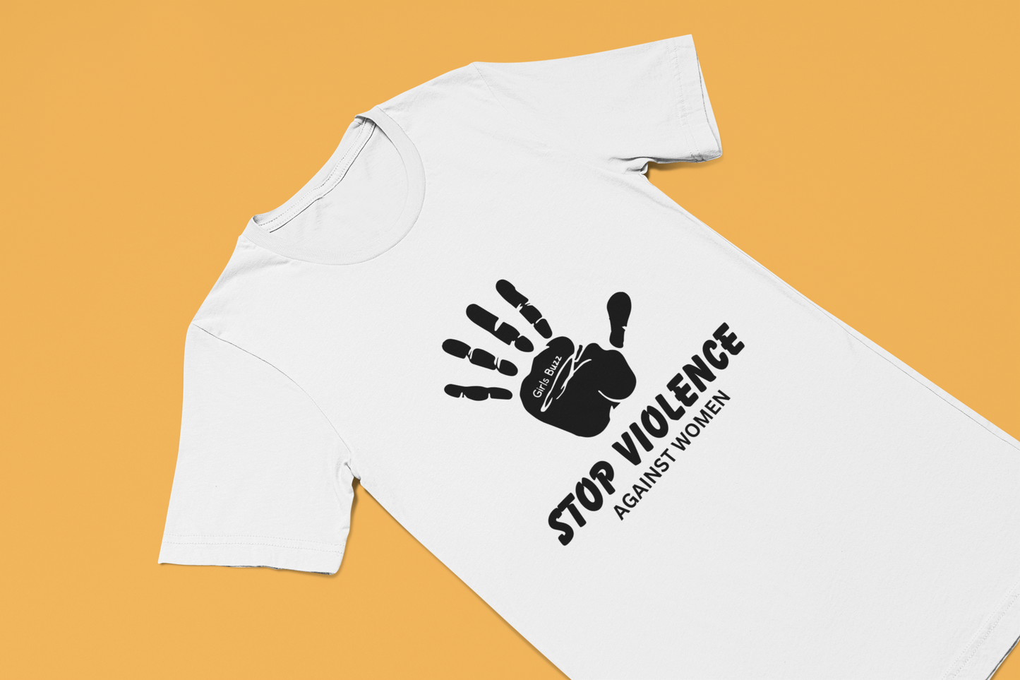 Stop Violence Against Women Oversized Tee