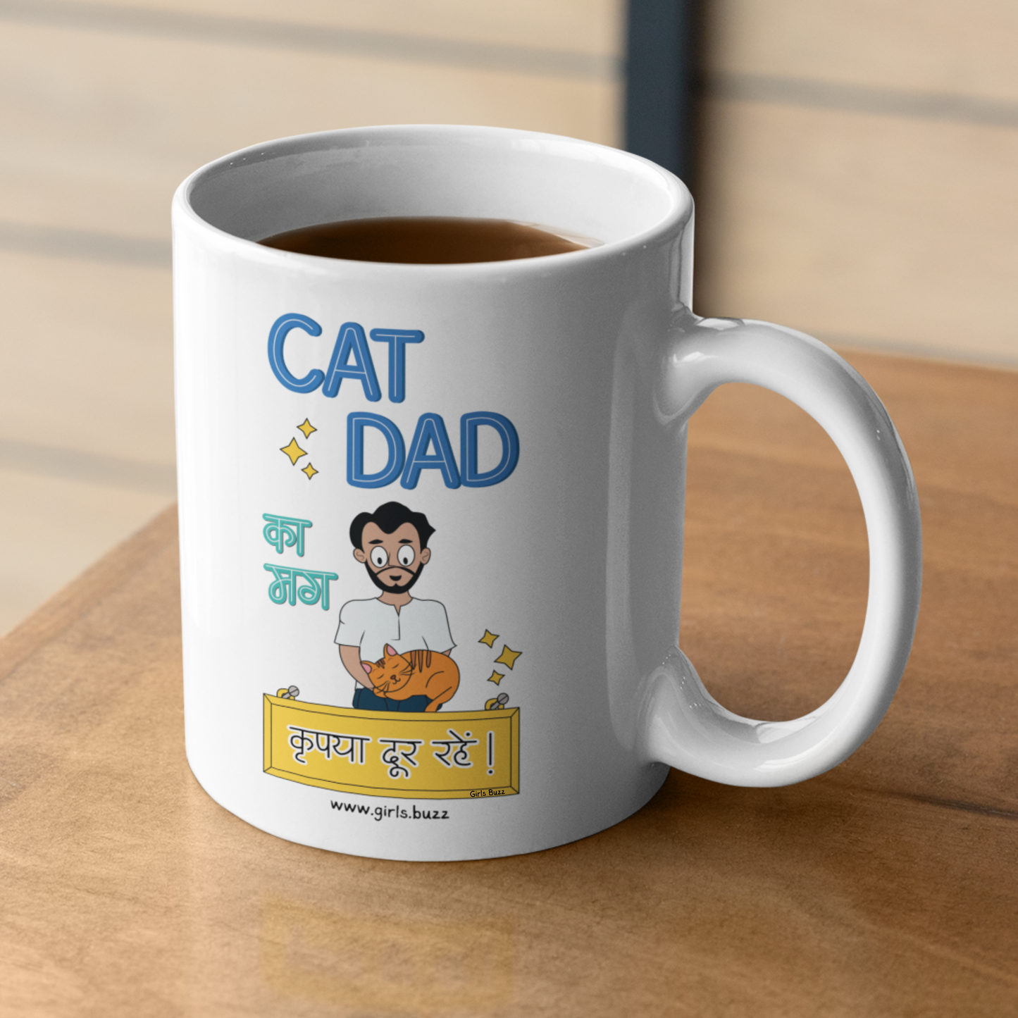 Cat Dad Mug