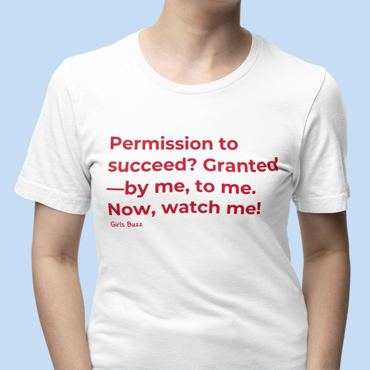 Permission To Succeed Boyfriend Fit T-shirt