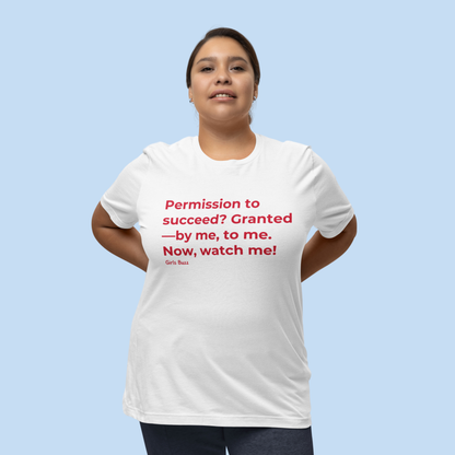 Permission To Succeed Boyfriend Fit T-shirt