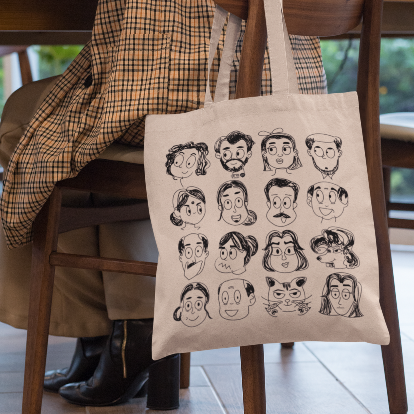 Bindass Family Tote Bag