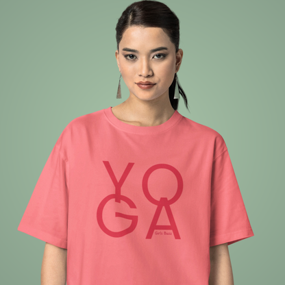 Yoga Wellness Oversized Tee