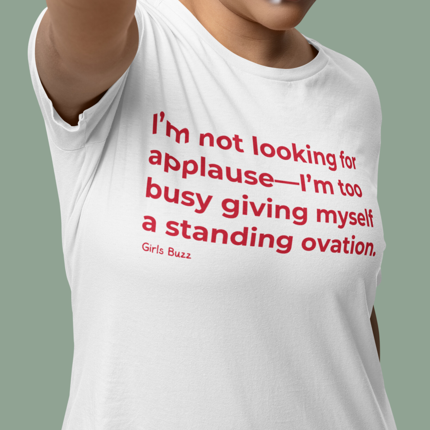 Not Looking for Applause Boyfriend Fit T-shirt