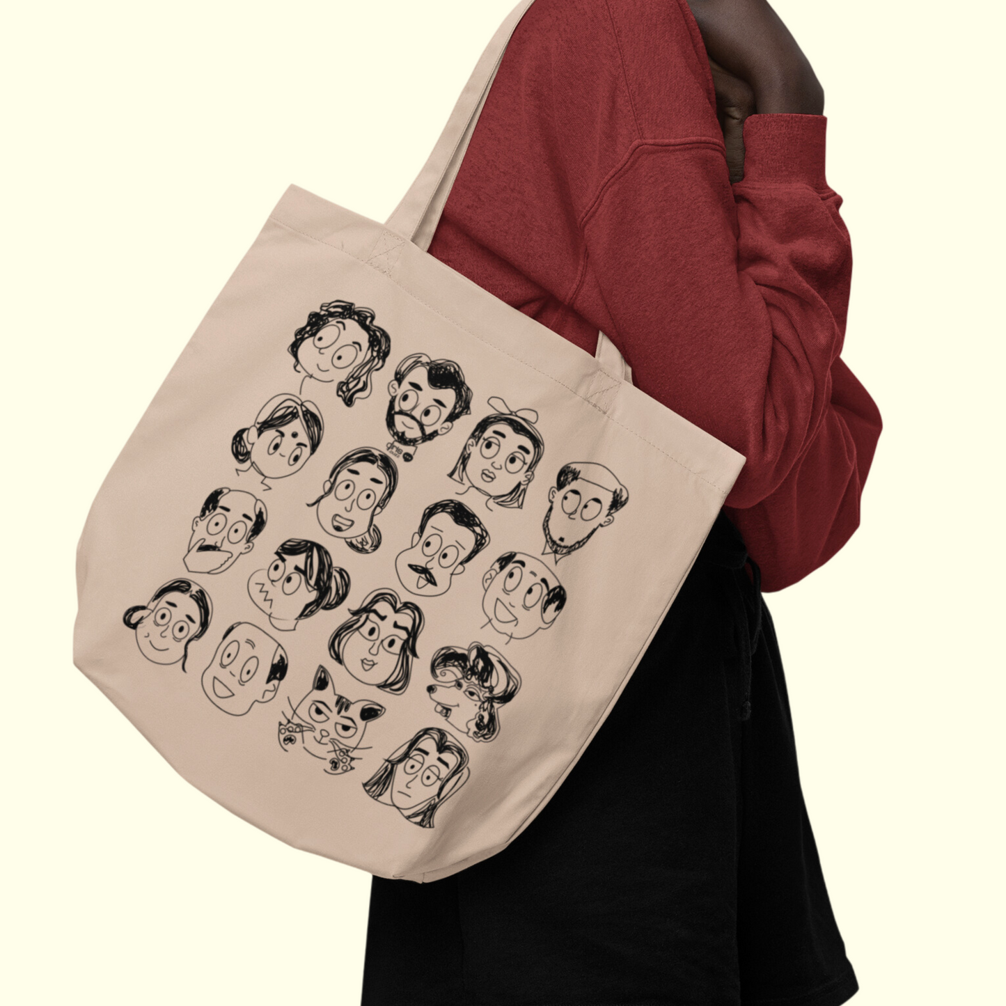 Bindass Family Tote Bag