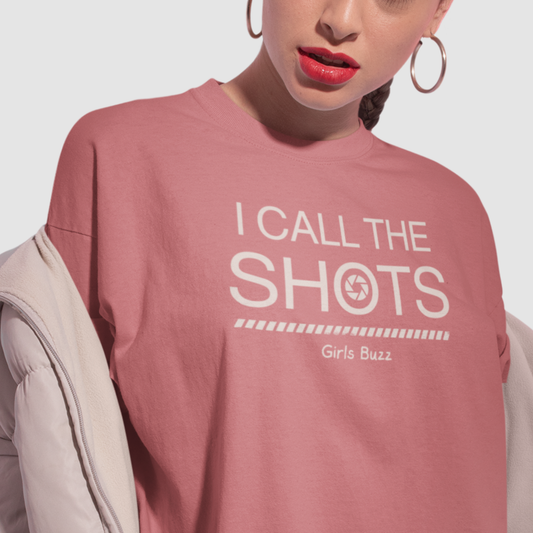 I Call The Shots Oversized Tee