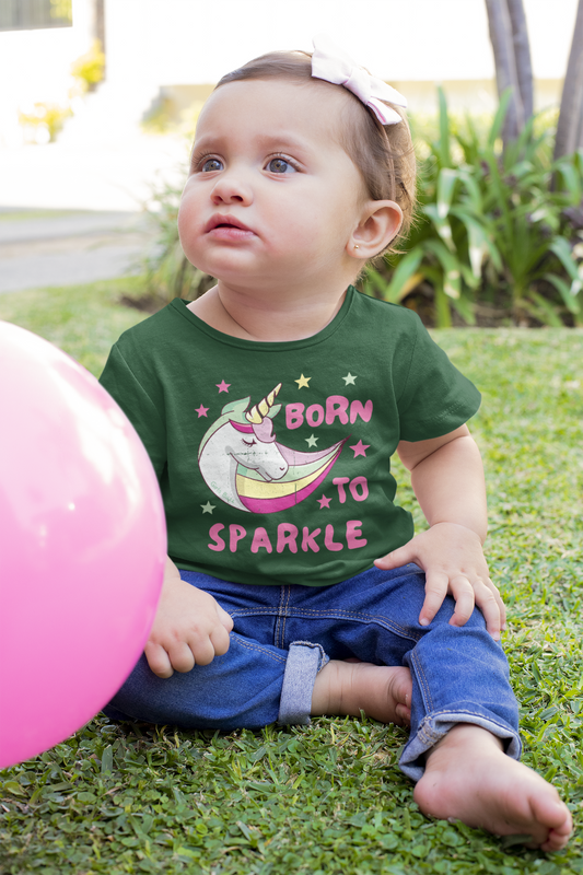 Born To Sparkle Toddler T-shirt