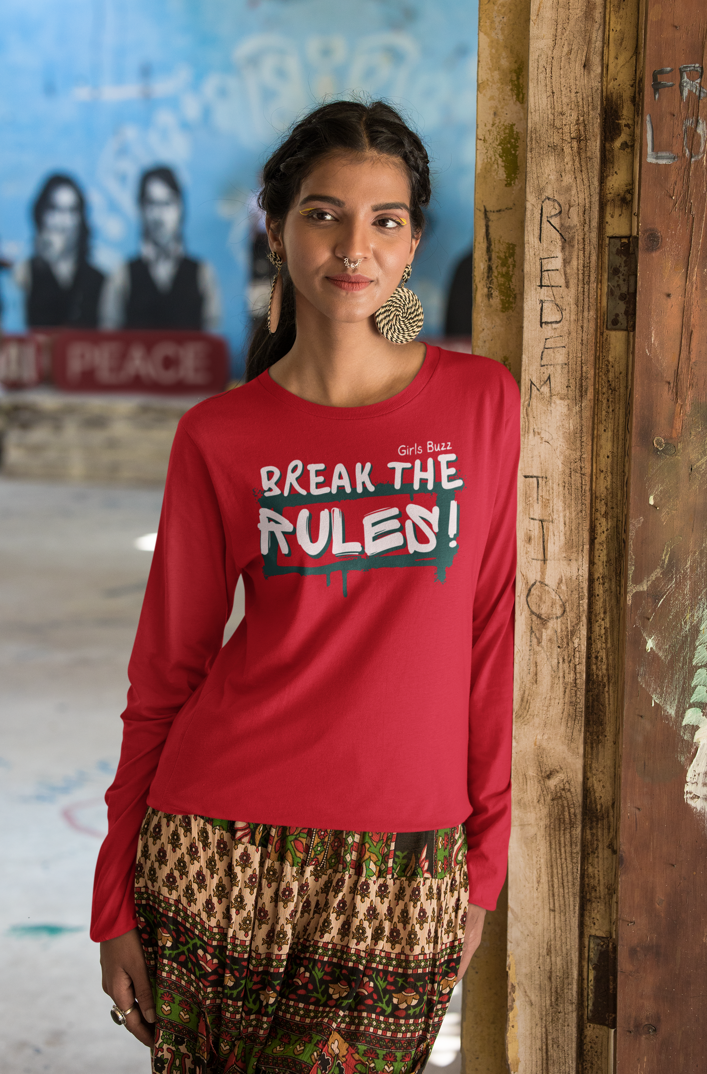 Break The Rules Full Sleeves T-shirt