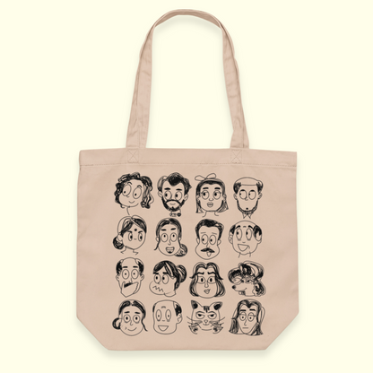 Bindass Family Tote Bag