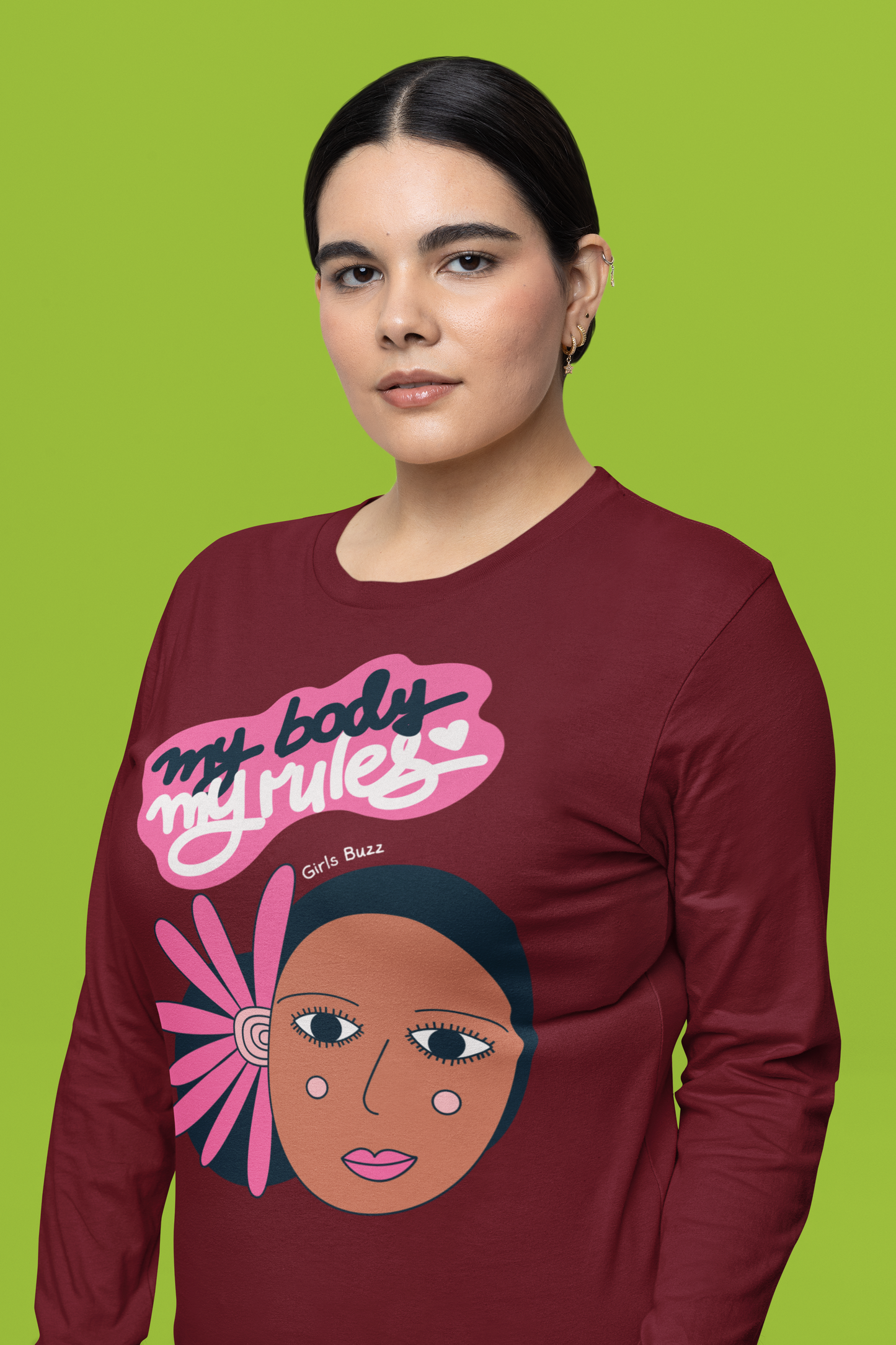 My Body My Rules Full Sleeves T-shirt