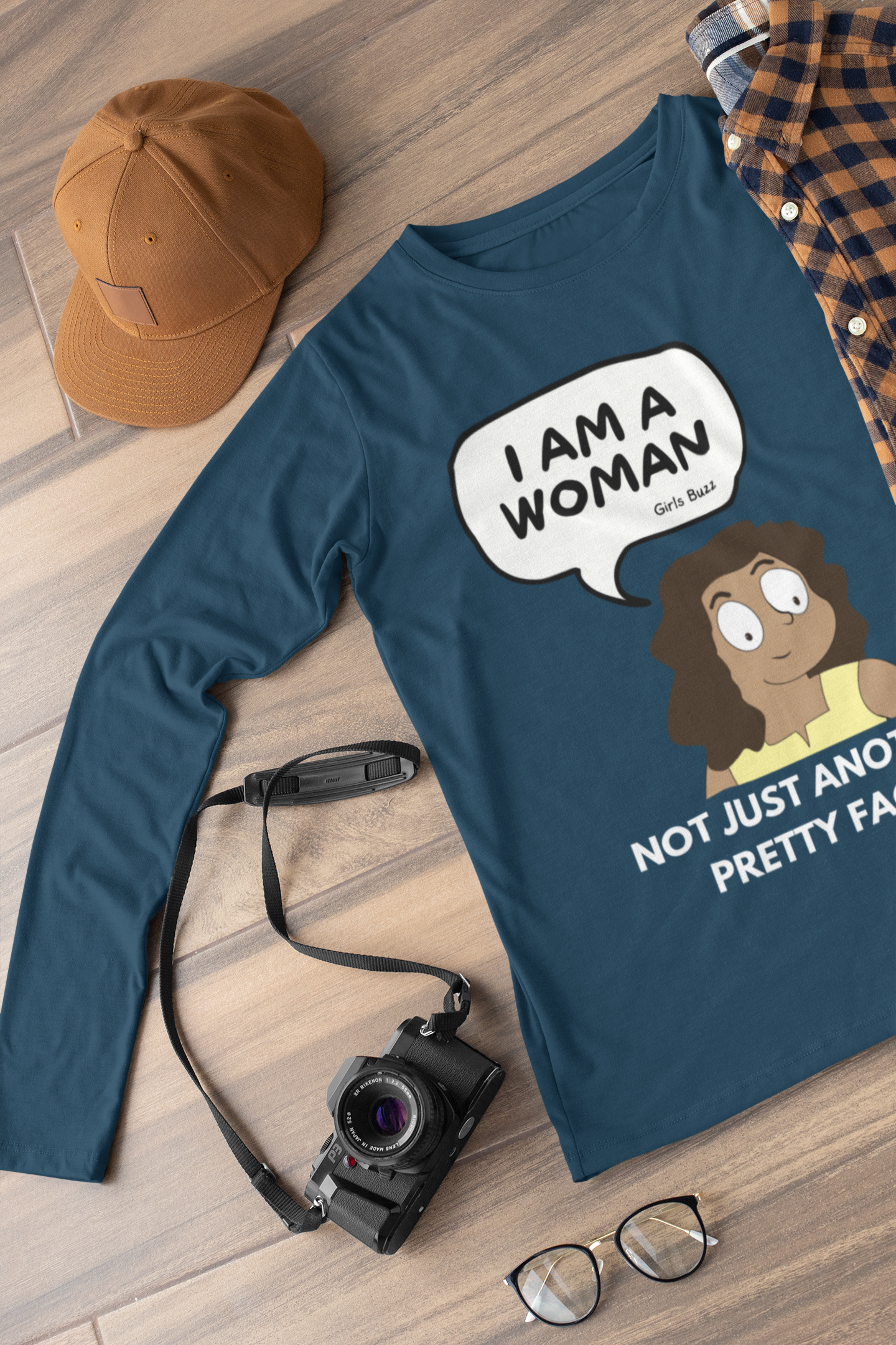 I Am A Woman Full Sleeves T-shirt