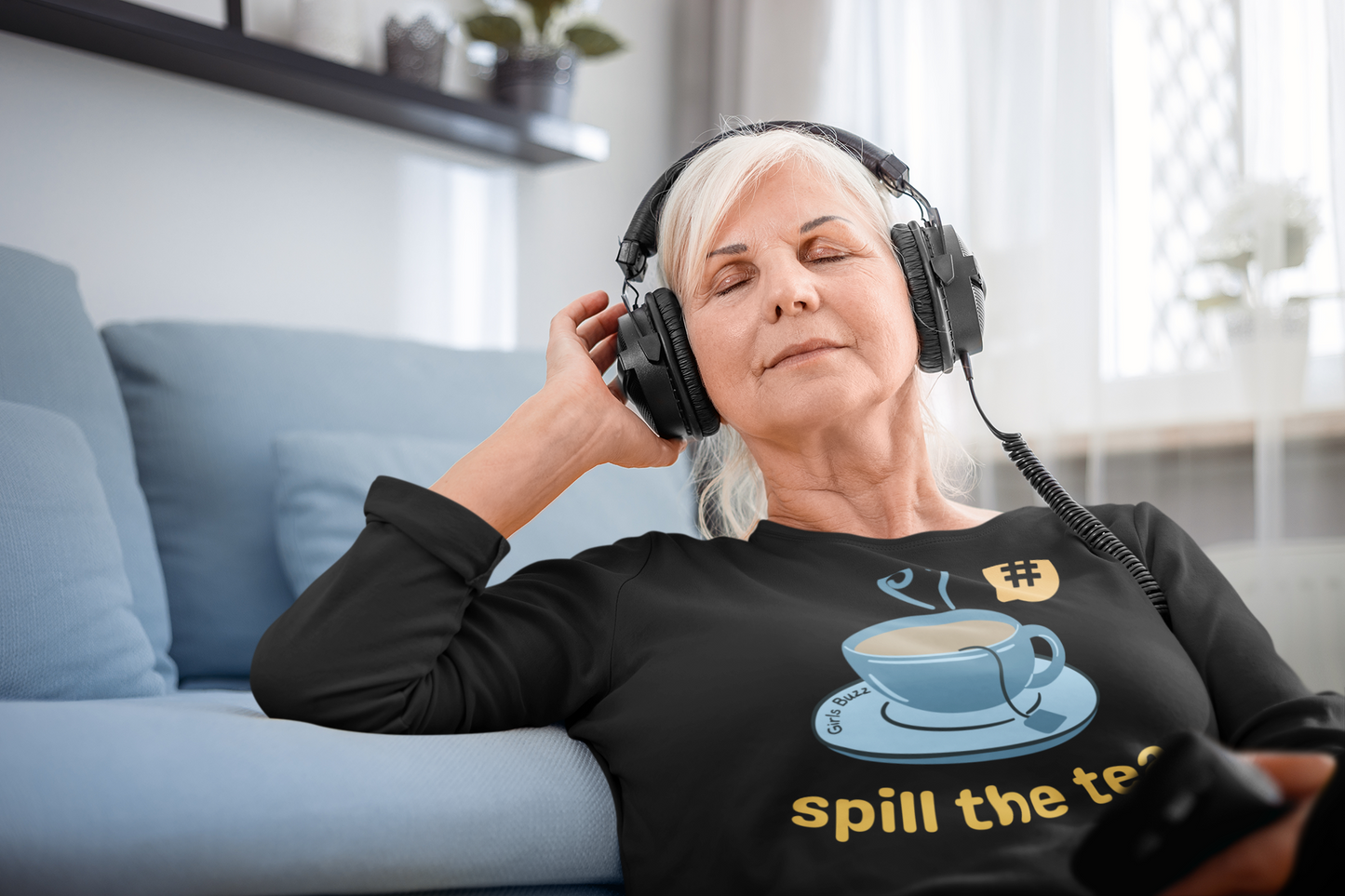 Spill The Tea Full Sleeves T-shirt