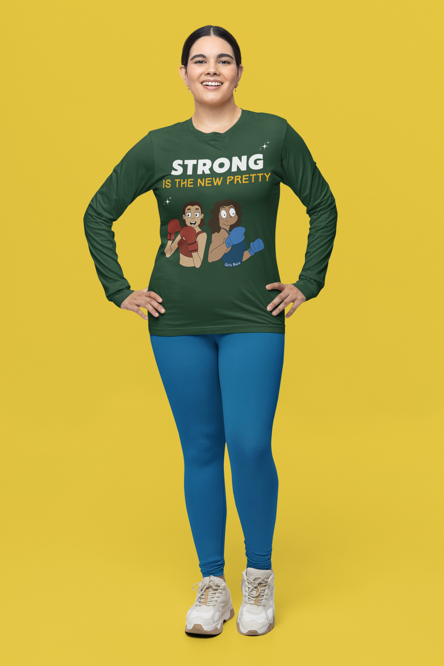 Strong Is The New Pretty Full Sleeves T-shirt