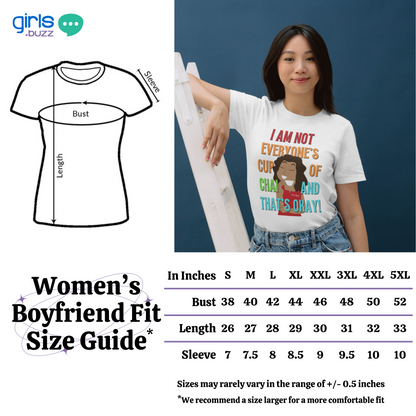 My Body My Rules Boyfriend Fit T-shirt