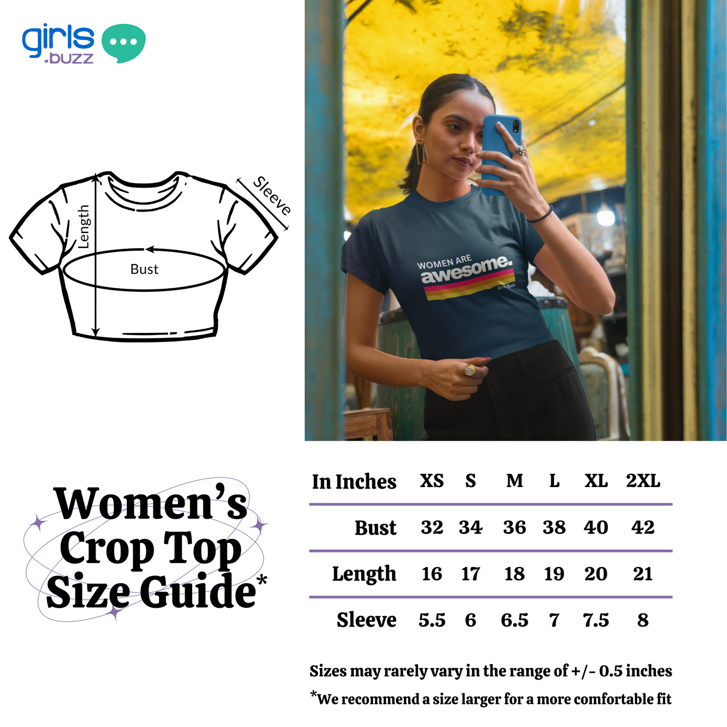 Go Girl Crop Top