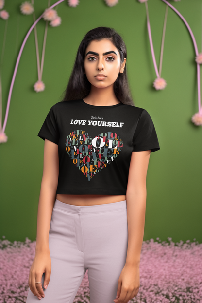 Love Yourself Crop Top