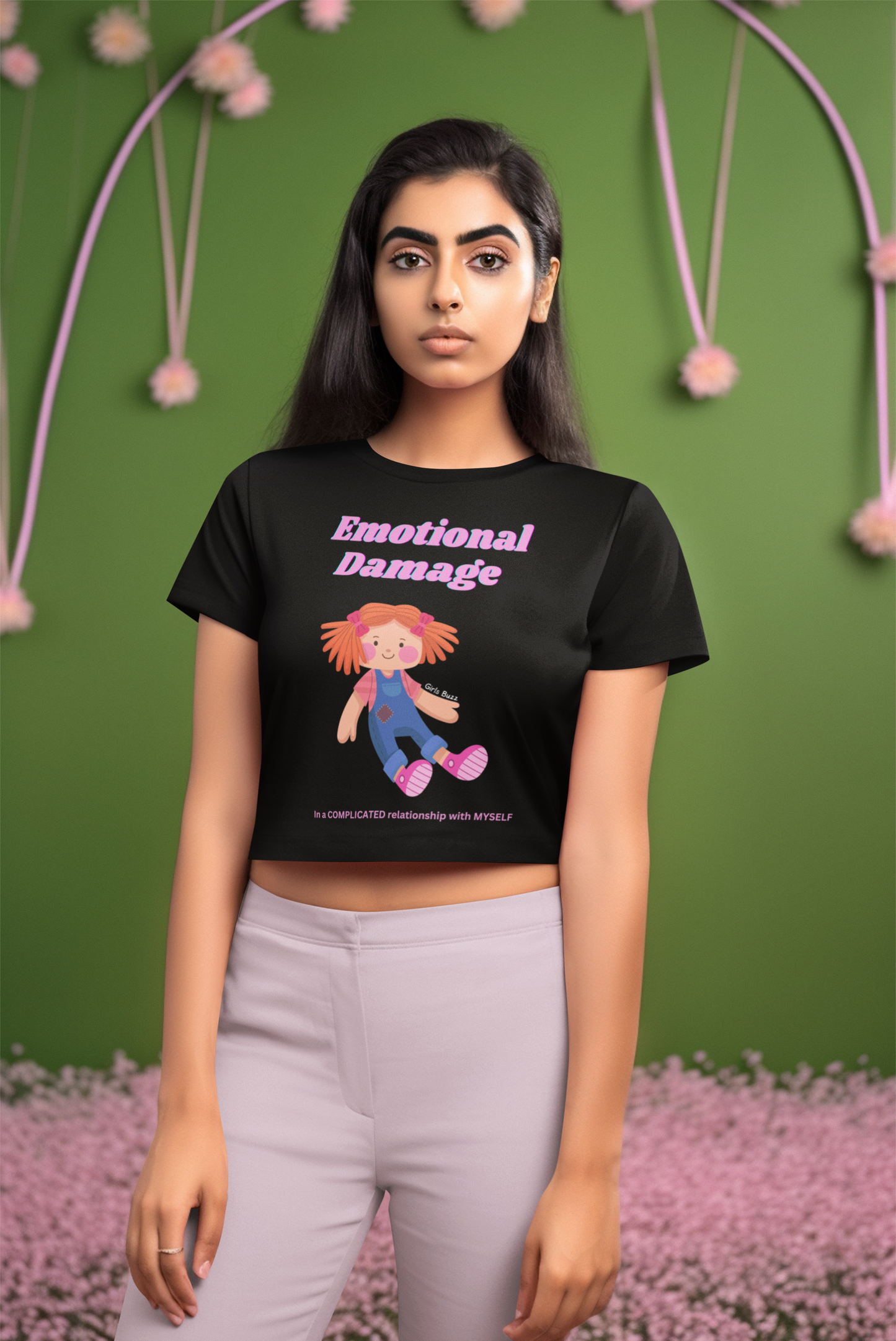 Emotional Damage Crop Top