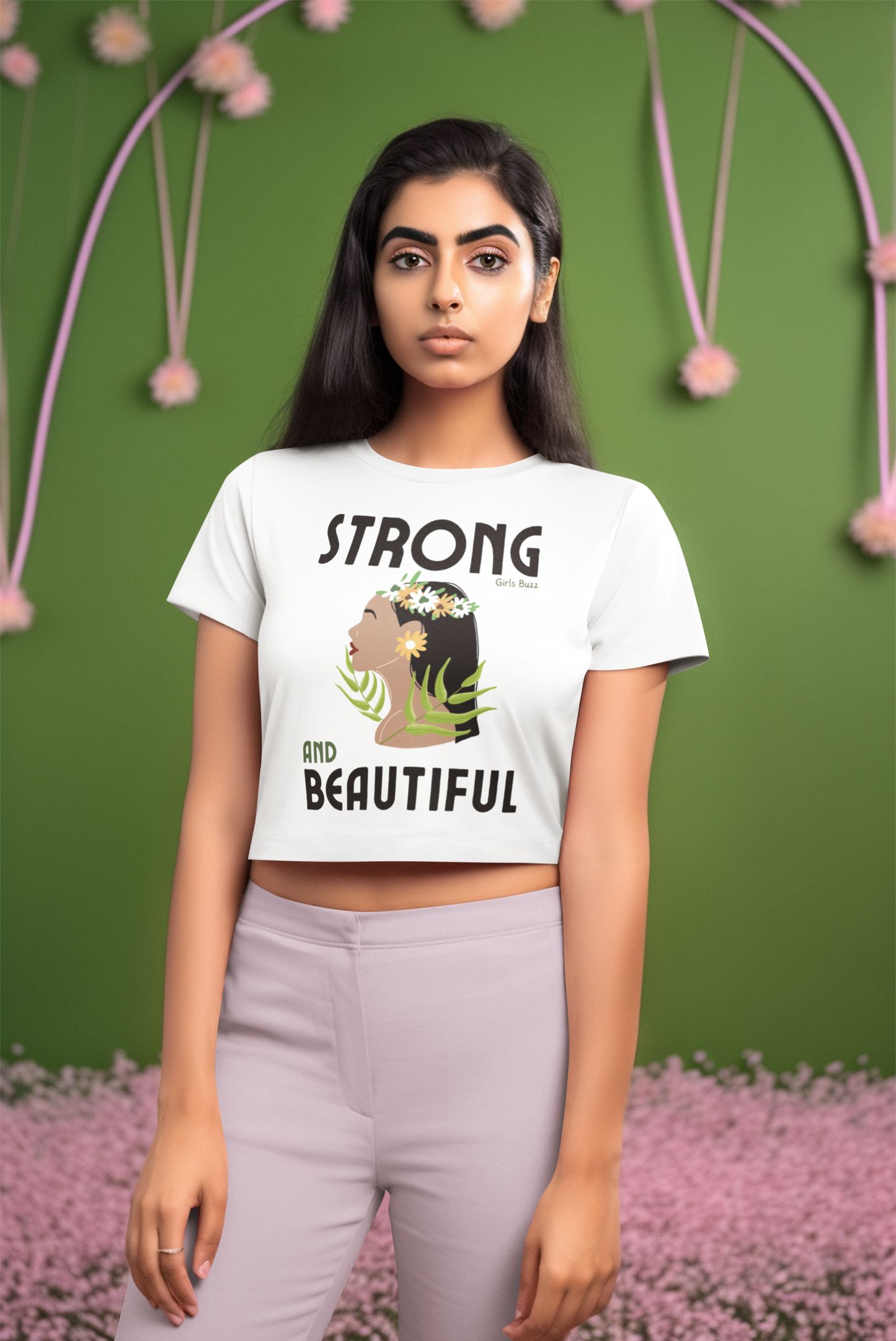 Strong And Beautiful Crop Top