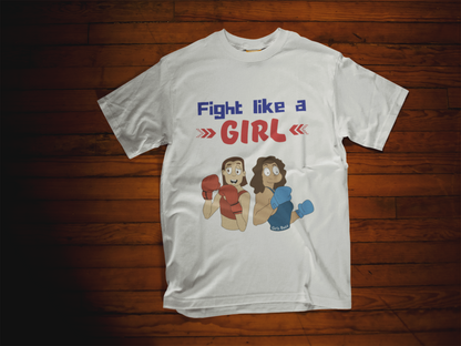 Fight like a girl Oversized T-shirt