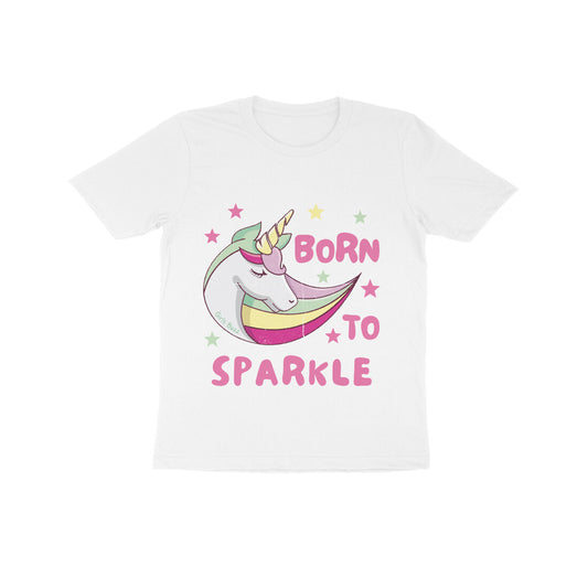 Born To Sparkle Kids T-shirt