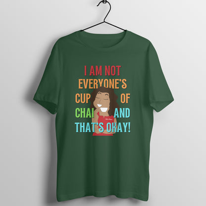 Not Everyone's Cup Of Chai Boyfriend Fit T-shirt