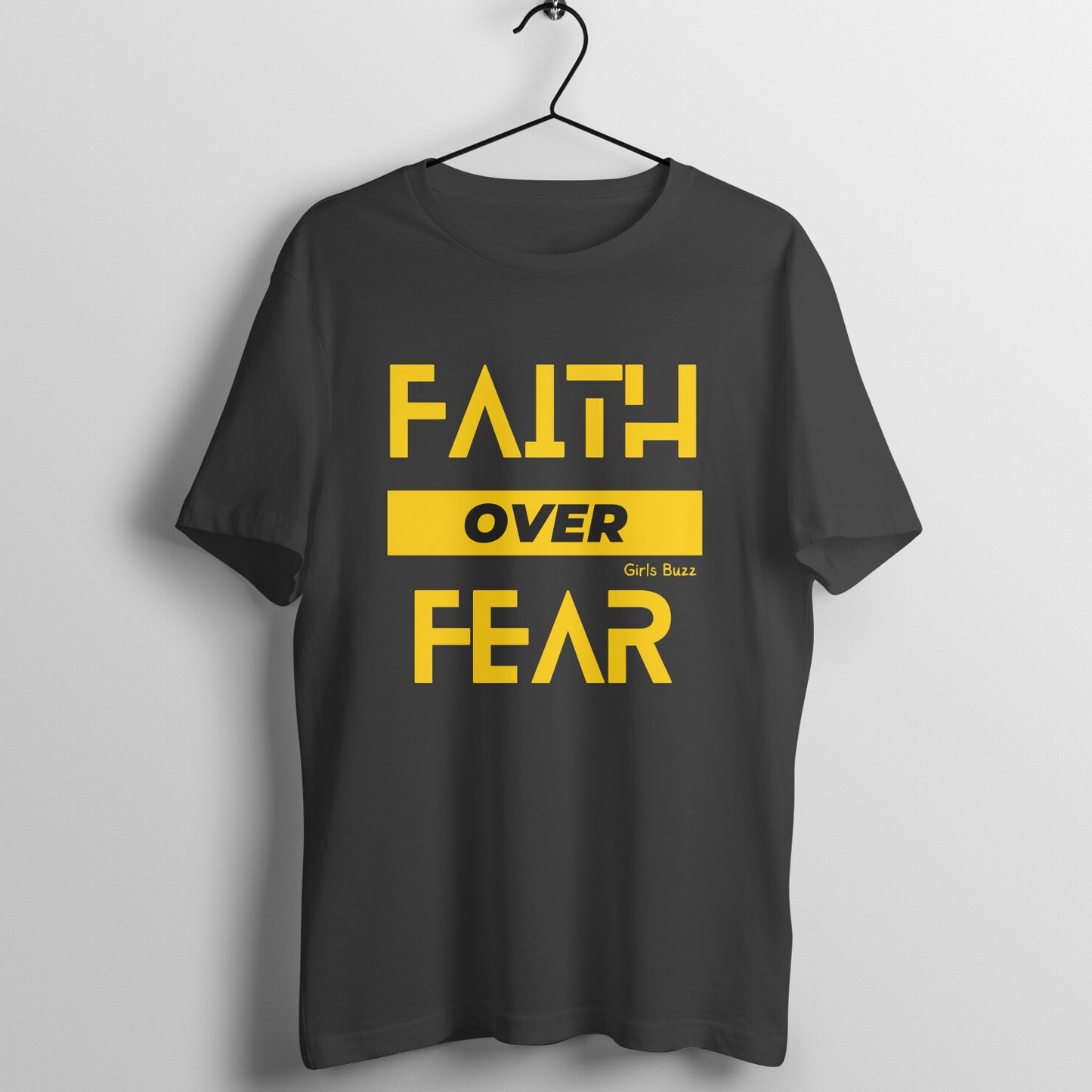 Faith Over Fear Boyfriend T-shirt