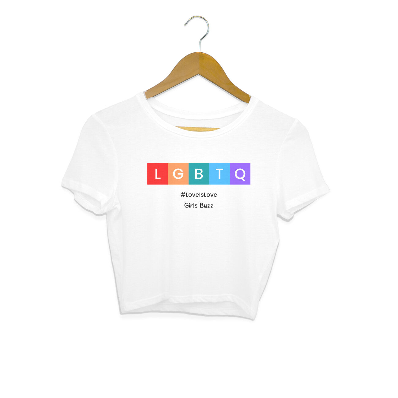 LGBTQ Pride Crop Top