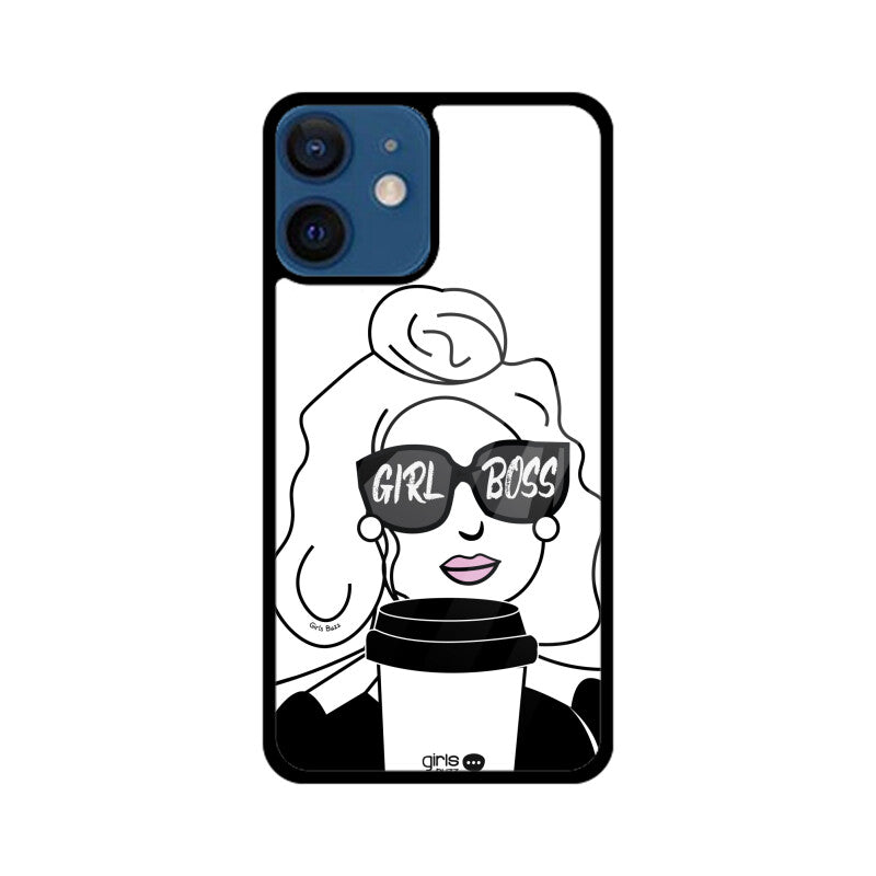 Girls Boss Glass Phone Case