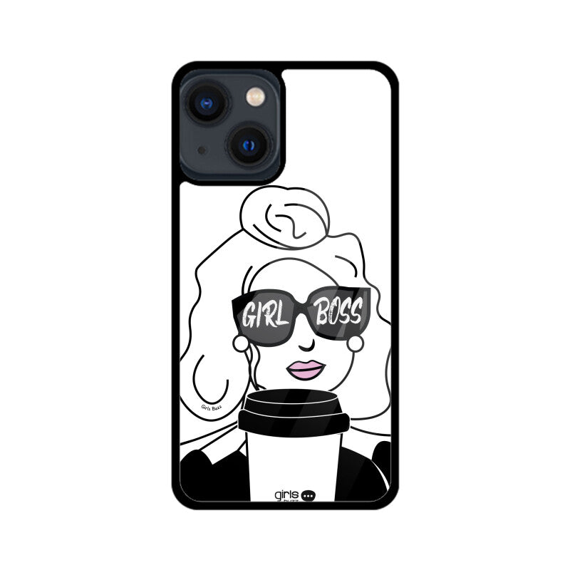 Girls Boss Glass Phone Case