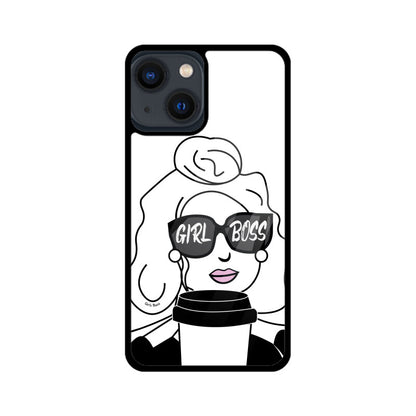 Girls Boss Glass Phone Case